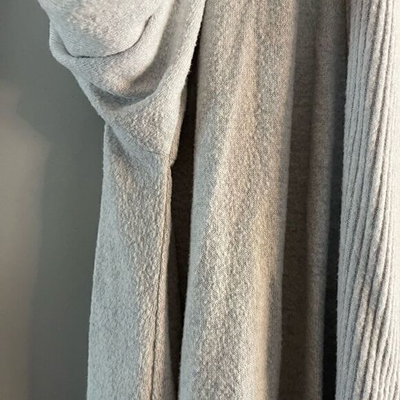 LOFT Open Front Cardigan Sweater || SZ M || Light Pale Blue - Picture 11 of 12